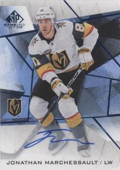 2021-22 SP Game Used - Blue Auto #56 Jonathan Marchessault Front