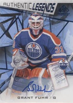 2021-22 SP Game Used - Blue Auto #117 Grant Fuhr Front