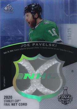 2021-22 SP Game Used - 2020 NHL Stanley Cup Finals Net Cord Relics #SCN-JP Joe Pavelski Front