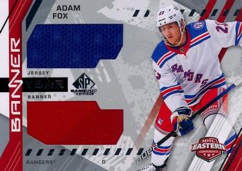 2021-22 SP Game Used - 2021 NHL Eastern Conference Banner Year Jersey Relics #BYA-AF Adam Fox Front
