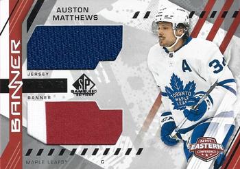 2021-22 SP Game Used - 2021 NHL Eastern Conference Banner Year Jersey Relics #BYA-AM Auston Matthews Front