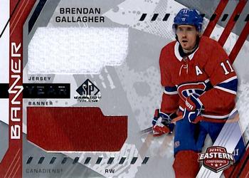 2021-22 SP Game Used - 2021 NHL Eastern Conference Banner Year Jersey Relics #BYA-BG Brendan Gallagher Front