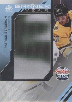 2021-22 SP Game Used - 2021 NHL Lake Tahoe Games Banner Year Relics #BYLT-PB Patrice Bergeron Front