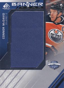 2021-22 SP Game Used - 2021 NHL Western Conference Banner Year Relics #BYW-CM Connor McDavid Front