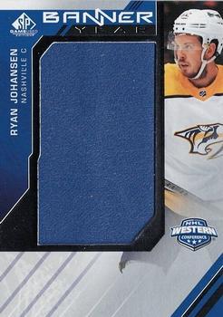 2021-22 SP Game Used - 2021 NHL Western Conference Banner Year Relics #BYW-RJ Ryan Johansen Front