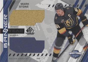 2021-22 SP Game Used - 2021 NHL Western Conference Banner Year Jersey Relics #BYA-MS Mark Stone Front