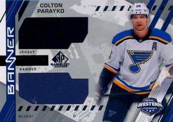 2021-22 SP Game Used - 2021 NHL Western Conference Banner Year Jersey Relics #BYA-PA Colton Parayko Front
