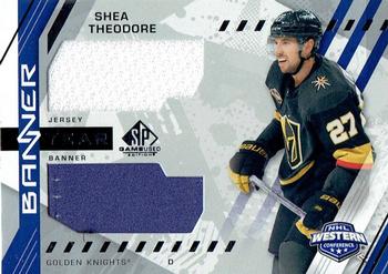 2021-22 SP Game Used - 2021 NHL Western Conference Banner Year Jersey Relics #BYA-ST Shea Theodore Front