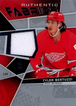 2021-22 SP Game Used - Authentic Fabrics #AF-TB Tyler Bertuzzi Front