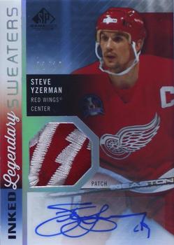 2021-22 SP Game Used - Inked Legendary Sweaters Patch #IS-SY Steve Yzerman Front