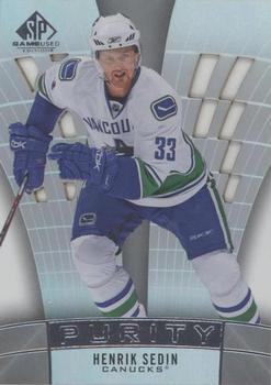 2021-22 SP Game Used - Purity #P-64 Henrik Sedin Front
