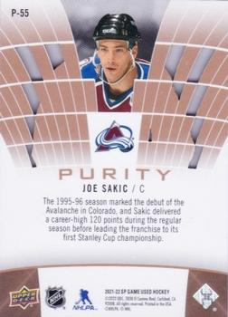 1995-96 Joe Sakic Avalanche Game Worn Jersey
