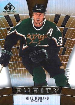 2021-22 SP Game Used - Purity Gold #P-57 Mike Modano Front