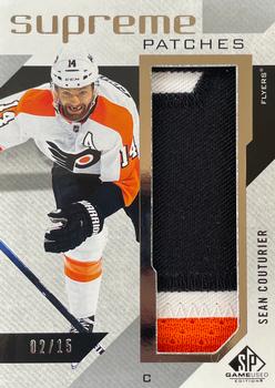 2021-22 SP Game Used - Supreme Patches #SP-SC Sean Couturier Front