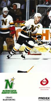 1988-89 Pro Ex American Dairy Minnesota North Stars #NNO Craig Hartsburg Front