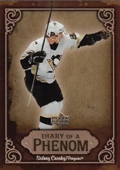 2005-06 Upper Deck - Diary of a Phenom #DP10 Sidney Crosby Front