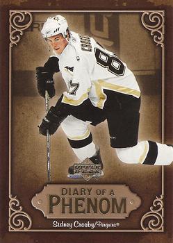 2005-06 Upper Deck - Diary of a Phenom #DP14 Sidney Crosby Front