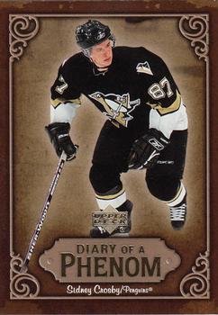 2005-06 Upper Deck - Diary of a Phenom #DP21 Sidney Crosby Front