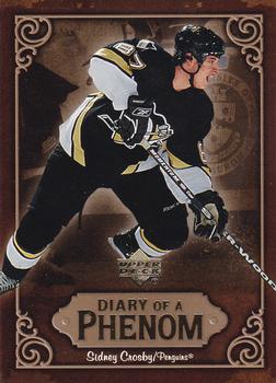 2005-06 Upper Deck - Diary of a Phenom #DP25 Sidney Crosby Front