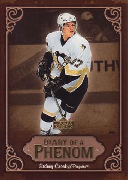2005-06 Upper Deck - Diary of a Phenom #DP15 Sidney Crosby Front
