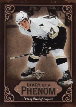 2005-06 Upper Deck - Diary of a Phenom #DP23 Sidney Crosby Front