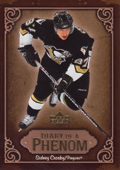 2005-06 Upper Deck - Diary of a Phenom #DP24 Sidney Crosby Front
