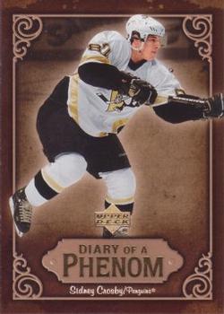 2005-06 Upper Deck - Diary of a Phenom #DP7 Sidney Crosby Front