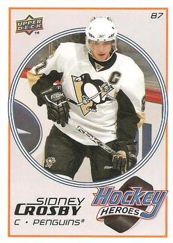 Center Ice Collectibles - 2008-09 Upper Deck Hockey Heroes Sidney Crosby  Hockey Cards