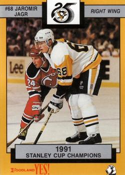 1991-92 Foodland Pittsburgh Penguins #11 Jaromir Jagr Front