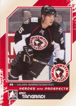 2010-11 In The Game Heroes and Prospects #136 Eric Tangradi Front
