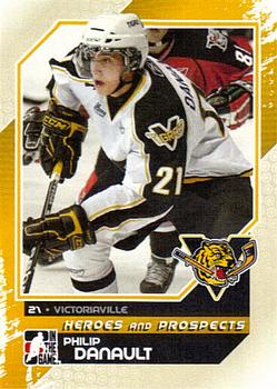 2010-11 In The Game Heroes and Prospects #38 Philip Danault Front