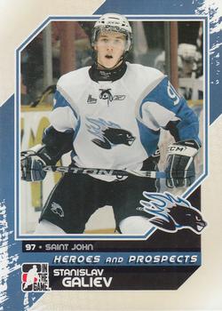 2010-11 In The Game Heroes and Prospects #51 Stanislav Galiev Front
