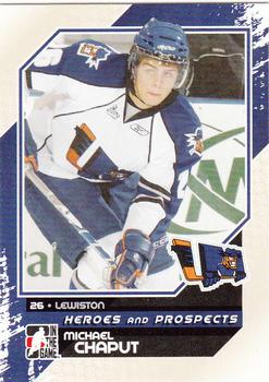 2010-11 In The Game Heroes and Prospects #52 Michael Chaput Front
