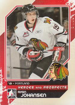 2010-11 In The Game Heroes and Prospects #62 Ryan Johansen Front