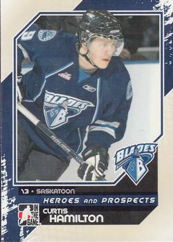 2010-11 In The Game Heroes and Prospects #64 Curtis Hamilton Front