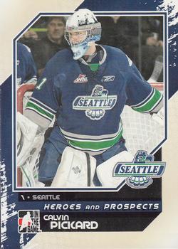 2010-11 In The Game Heroes and Prospects #66 Calvin Pickard Front