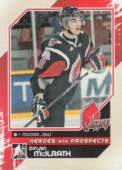 2010-11 In The Game Heroes and Prospects #69 Dylan McIlrath Front