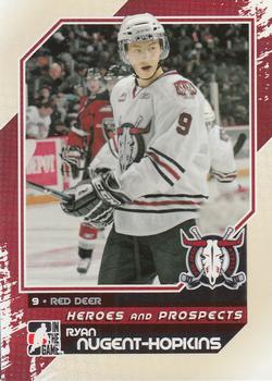 2010-11 In The Game Heroes and Prospects #74 Ryan Nugent-Hopkins Front