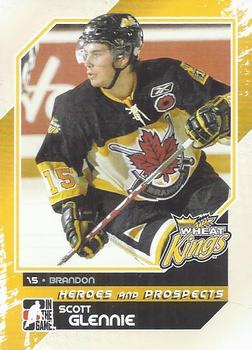 2010-11 In The Game Heroes and Prospects #84 Scott Glennie Front