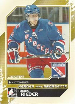 2010-11 In The Game Heroes and Prospects #89 Tobias Rieder Front