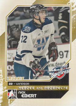 2010-11 In The Game Heroes and Prospects #95 Nick Ebert Front