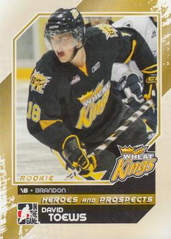 2010-11 In The Game Heroes and Prospects #100 David Toews Front