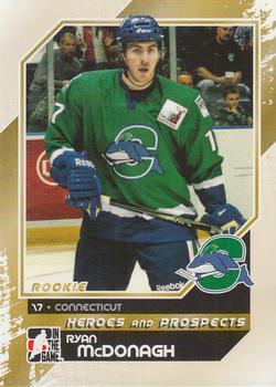 2010-11 In The Game Heroes and Prospects #138 Ryan McDonagh Front