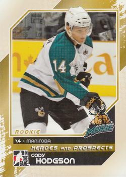 2010-11 In The Game Heroes and Prospects #146 Cody Hodgson Front