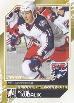 2010-11 In The Game Heroes and Prospects #154 Tomas Kubalik Front