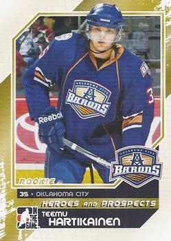 2010-11 In The Game Heroes and Prospects #158 Teemu Hartikainen Front