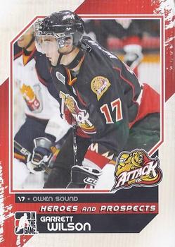 2010-11 In The Game Heroes and Prospects #171 Garrett Wilson Front