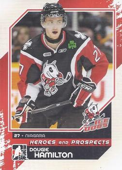 2010-11 In The Game Heroes and Prospects #179 Dougie Hamilton Front