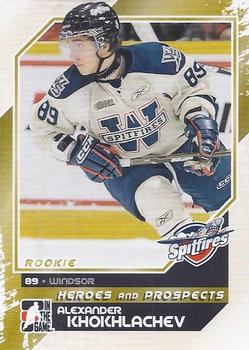 2010-11 In The Game Heroes and Prospects #180 Alexander Khokhlachev Front