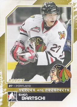 2010-11 In The Game Heroes and Prospects #190 Sven Baertschi Front
